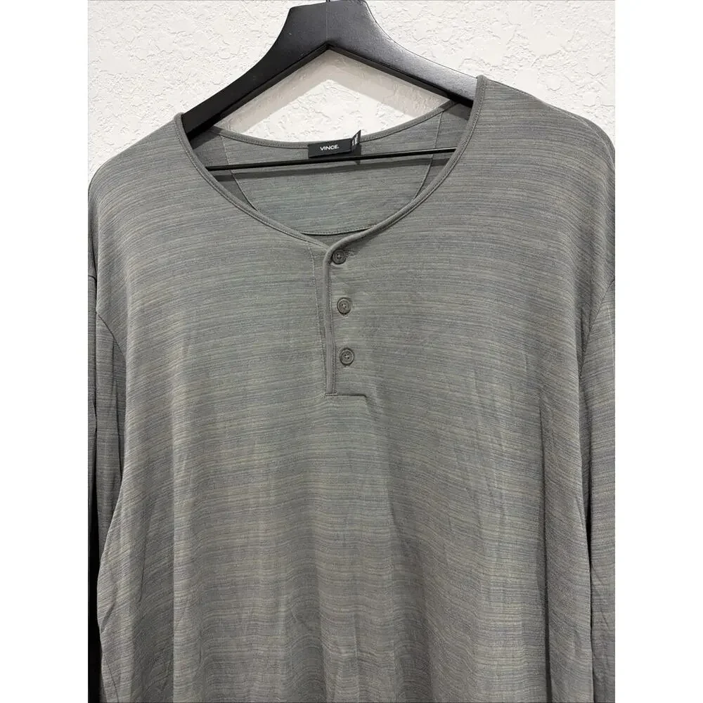 Vince Pima Cotton Longsleeve Shirt Men’s Size Xxl